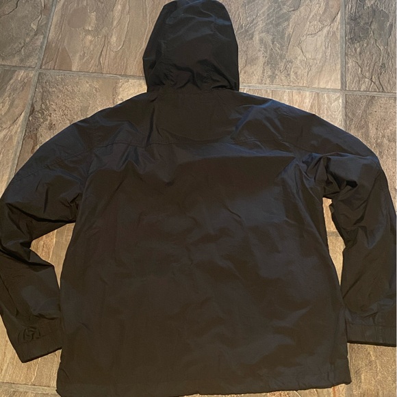 ‘H&M’ Men’s All Black Windbreaker Jacket. Size Men’s US L. - Picture 3 of 9